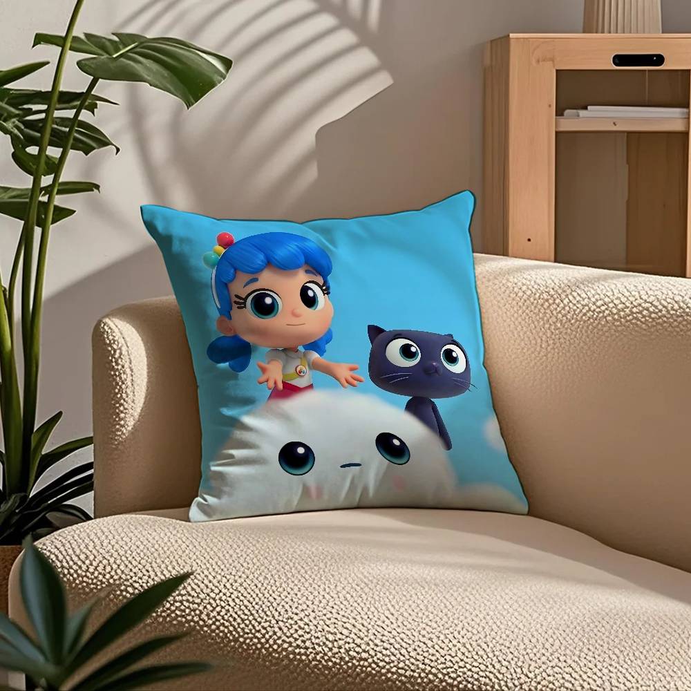 True R-Rainbow-W K-Kingdom Pillow Case Comfort Sofa Bed Silky elegant Invisible zipper Custom Decorative cushion cover