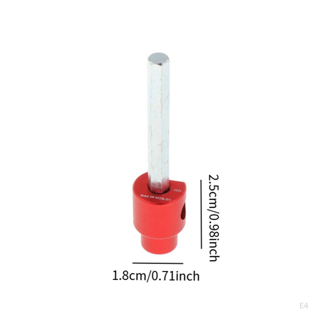 PVC Pipe Reamer Fitting Plumbing Tool Saver for Water Lines