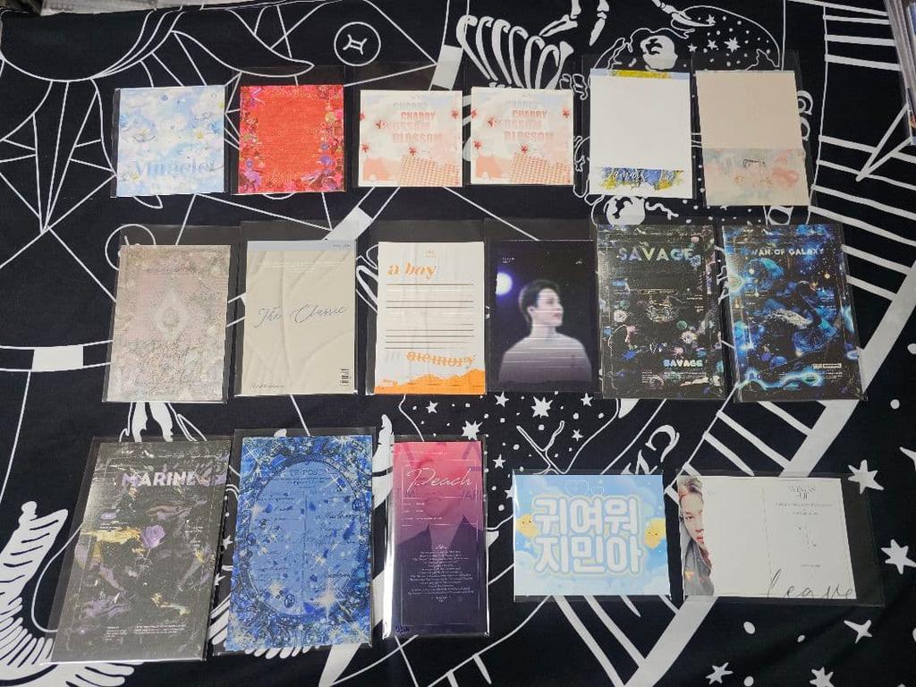 [USED] Jimin Postcard Photo Ticket BTS Korean Producer Goods