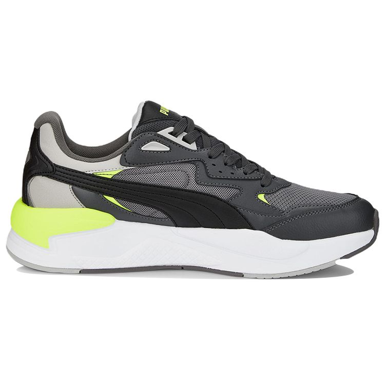 Puma Röntgen-Speed-Mesh Bequem Vielseitig Niedrig geschnitten Lifestyle-Sneakers Damen-Sneakers Schwarz Grau Grün 384638-10