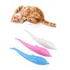 Toy Fish Catnip Teeth Cleaning Self Entertainment Silicone Fish Chew Play Grinding Pet SuppliesTeaser Durable Safe Easy Clean