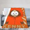 Coperta Throw Epica di Kenny McCormick per Divano Divertente Southpark Morbida Peluche Copriletto per Tutte le Stagioni