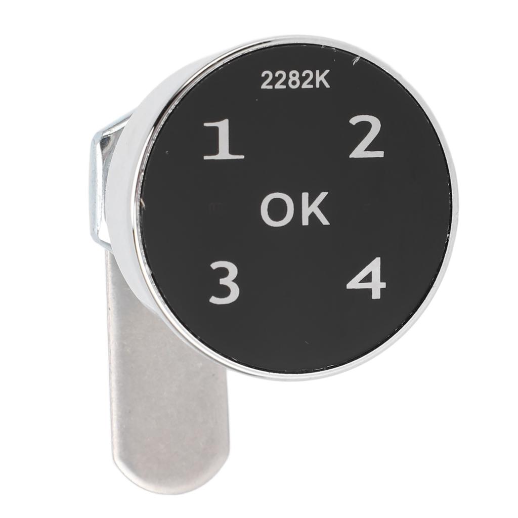 Încuietoare electronică cu cod pentru dulap, tastatură tactilă inteligentă din aluminiu, încuietoare digitală cu parolă pentru cutia de scule a dulapului