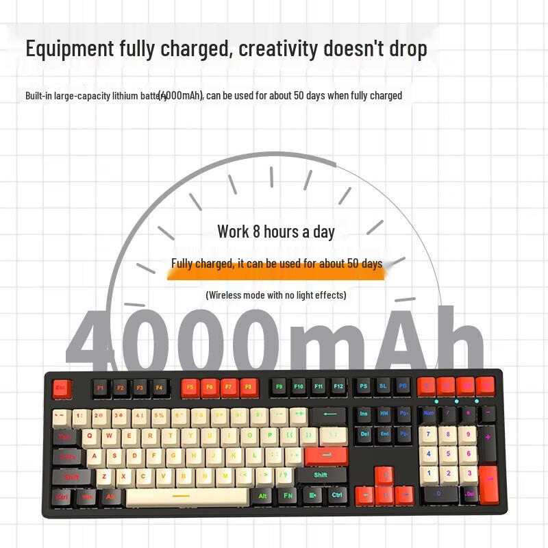 Qianxingzhe Z87 Silent Membrane Gaming Keyboard