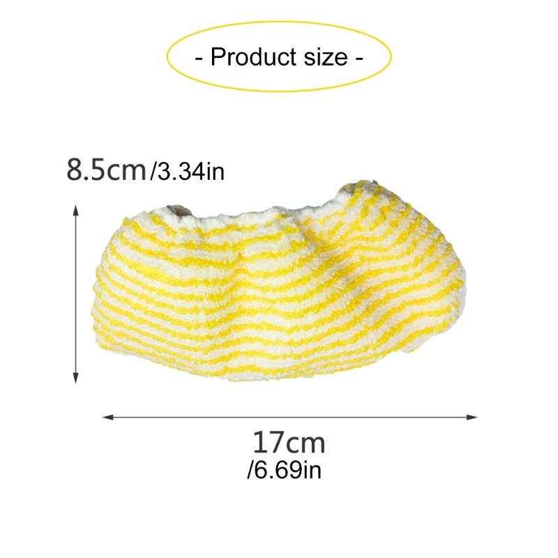 6Pcs High Absorption Steams Mop Pads Reusable Microfiber Cleaning Cloth Replacement For Efficient Floor Tile Cleaning