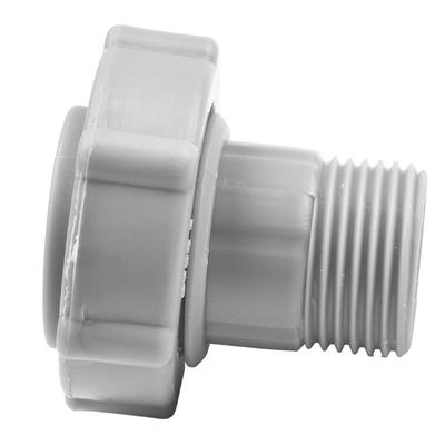 Reliable Hose Adapter for Coleman P6 Series Pool Drains Featuring Plastic Construction and Stainless Steel Hose Clamp
