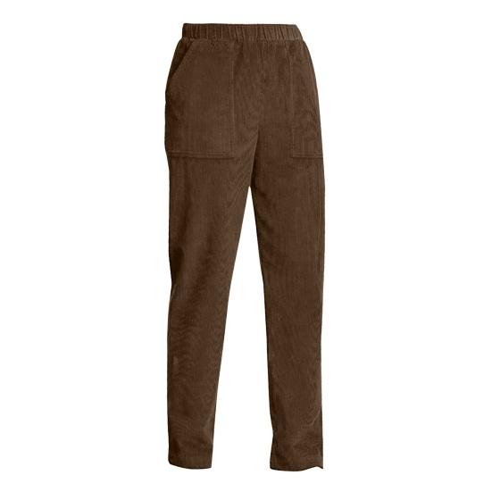 Women Pants Elastic Mid-rise Casual Wide Leg Trousers with Pockets Solid Color Loose Fit Lounge Pants Daily Wear
