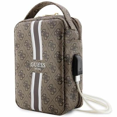 Guess Bag Guhbp4Rpsw Organizerbrown/Brown 4G Printed Stripes