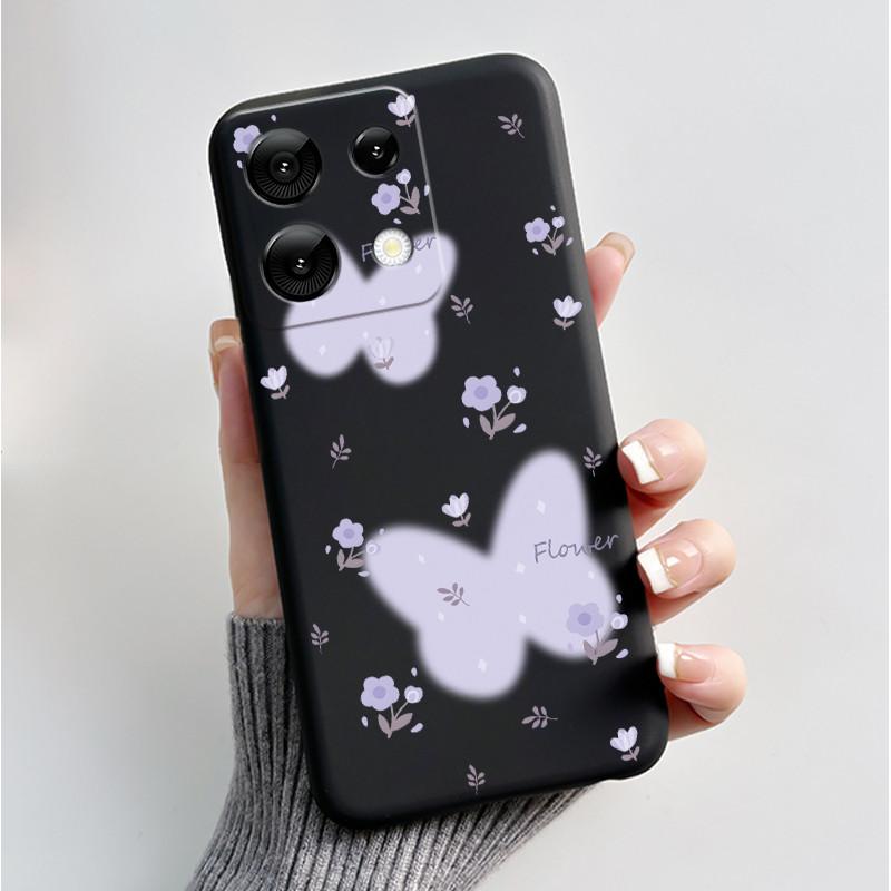 For Umidigi G9 5G G9A G9C G9T Case Fashion Butterfly Flowers Soft TPU Silicone Phone Back Cover for Umidigi G 9 9A 9C 9T Casing