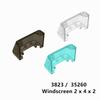 Rainbow Pig MOC Parts 3823 35260 Windscreen 2 X 4 X 2 Compatible Bricks DIY Building Blocks Particle Kid Puzzle Brain Toy