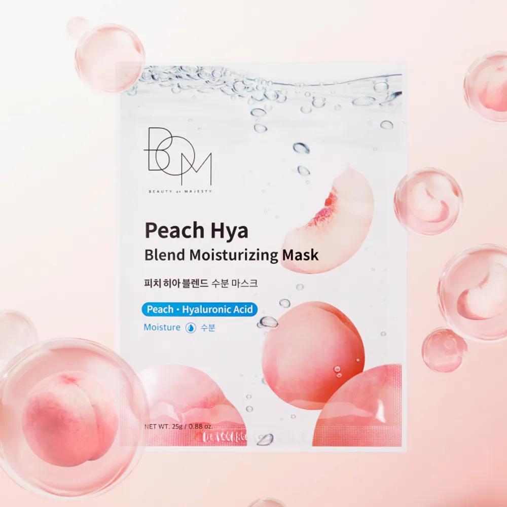 BOM Peach Hia Blend Moisture Mask (10 Sheets)