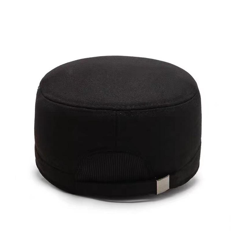 Men's Winter Ear Protection Wool Flat Cap