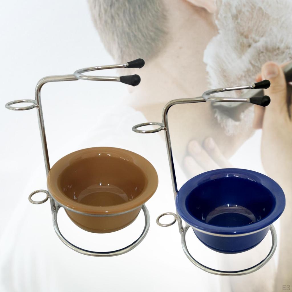 Deluxe Shaving Kit with Brush Stand And Bowl