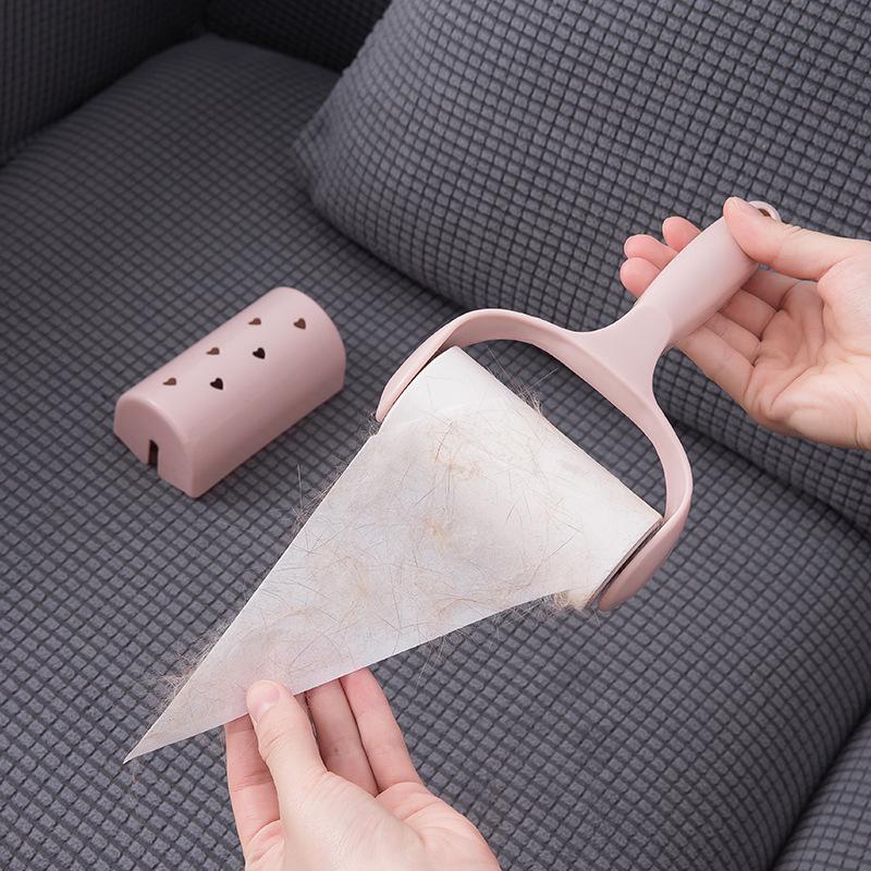Tearable Portable Pet Hair Remover Drum for Dust and Lint