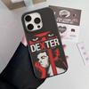 Dexter Morgan Per IPhone 16 15 11 12 13 14 17 Pro Max PLUS Pro Morbido Silicone Ondulato Posteriore Custodia per Telefono