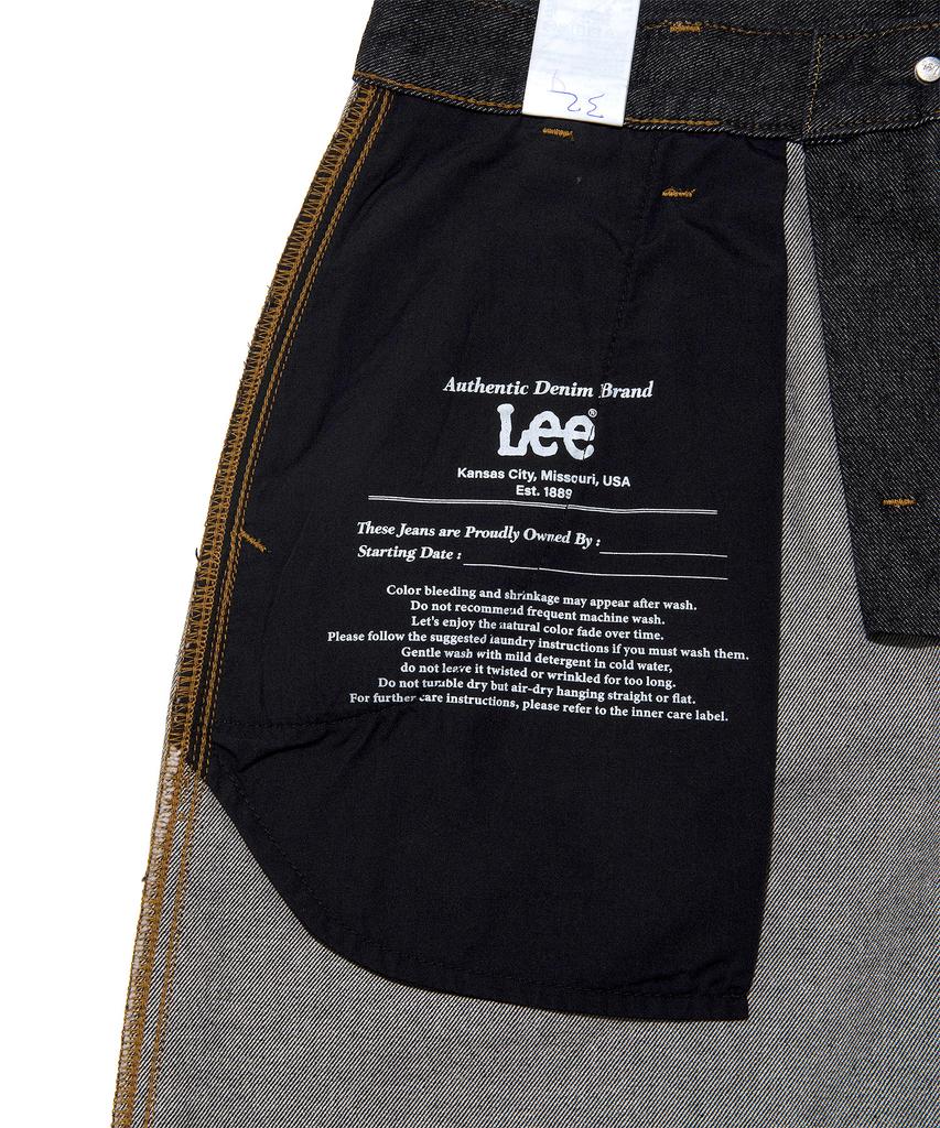 LEE Basic Denim Shorts Black Low