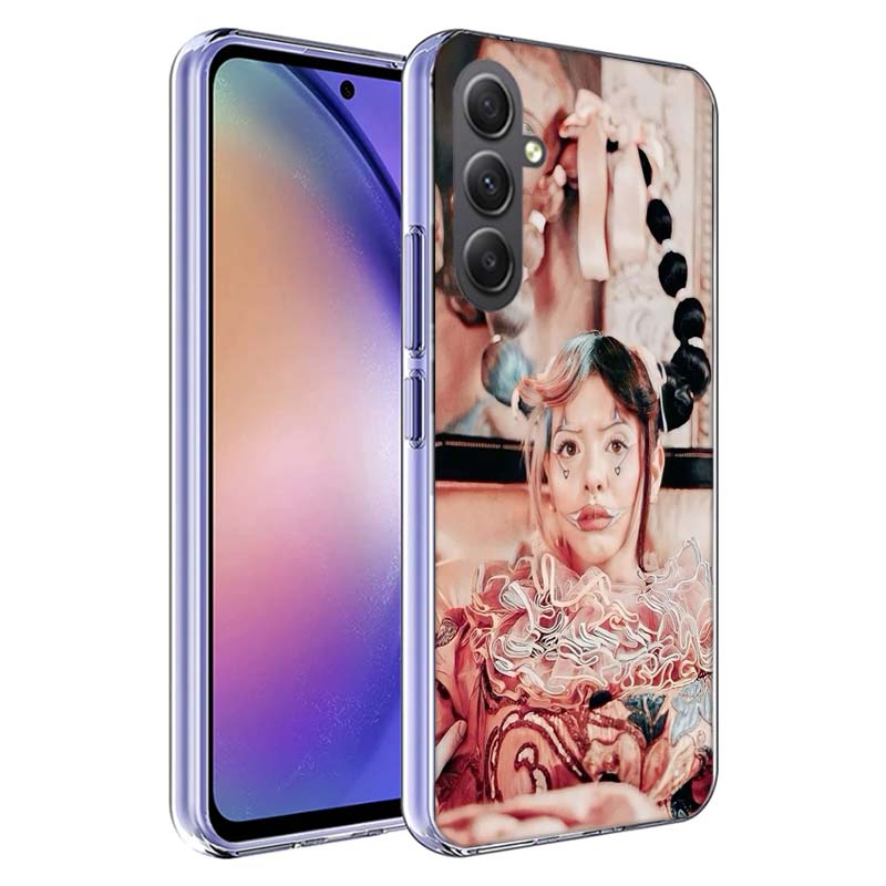 Pouzdro na telefon Melanie Martinez pro Samsung A17 A37 A57 A07 A16 A26 A36 A56 A06 A02S A12 A22 A32 A52S A04S A14 A24 A34 A54 A03 A13 A