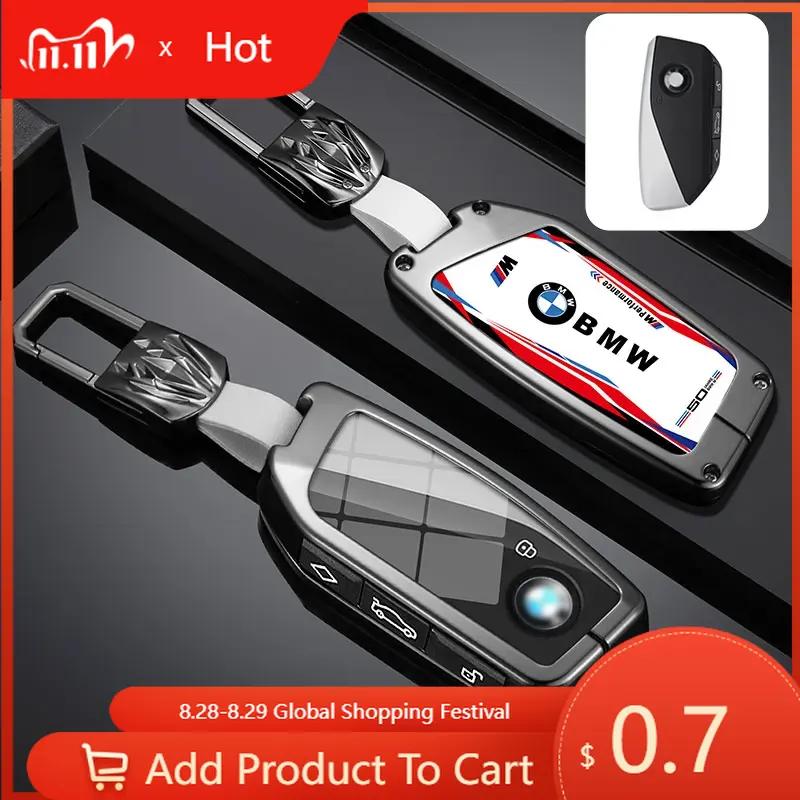 Car Sticker Hot 2025 Car Remote Key Case Cover Shell For BMW X1 U11 X7 G07 XM G09 I7 G70 X5 G05 LCI IX IX40 I20 U06 G81 M3 Serie