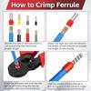Assorted Size Cable End Crimps Ferrule Insulated Wire Ends Terminals Ferrule Crimping