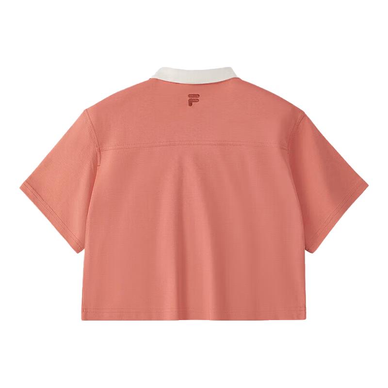 FILA FUSION Women s Knit Short Sleeve Polo T-shirt M