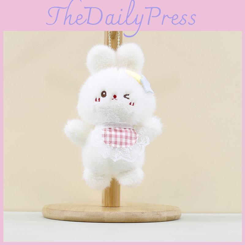 Plush Animal Cute Keyring Pp Cotton Filling Cartoon Style Kids Collector Doll