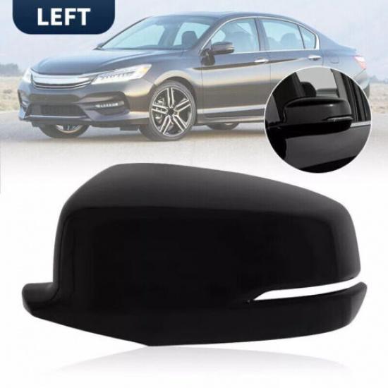 Left Driver Rearview Side Mirror Cover Housing Cap For Honda Accord 2014-2017 `
