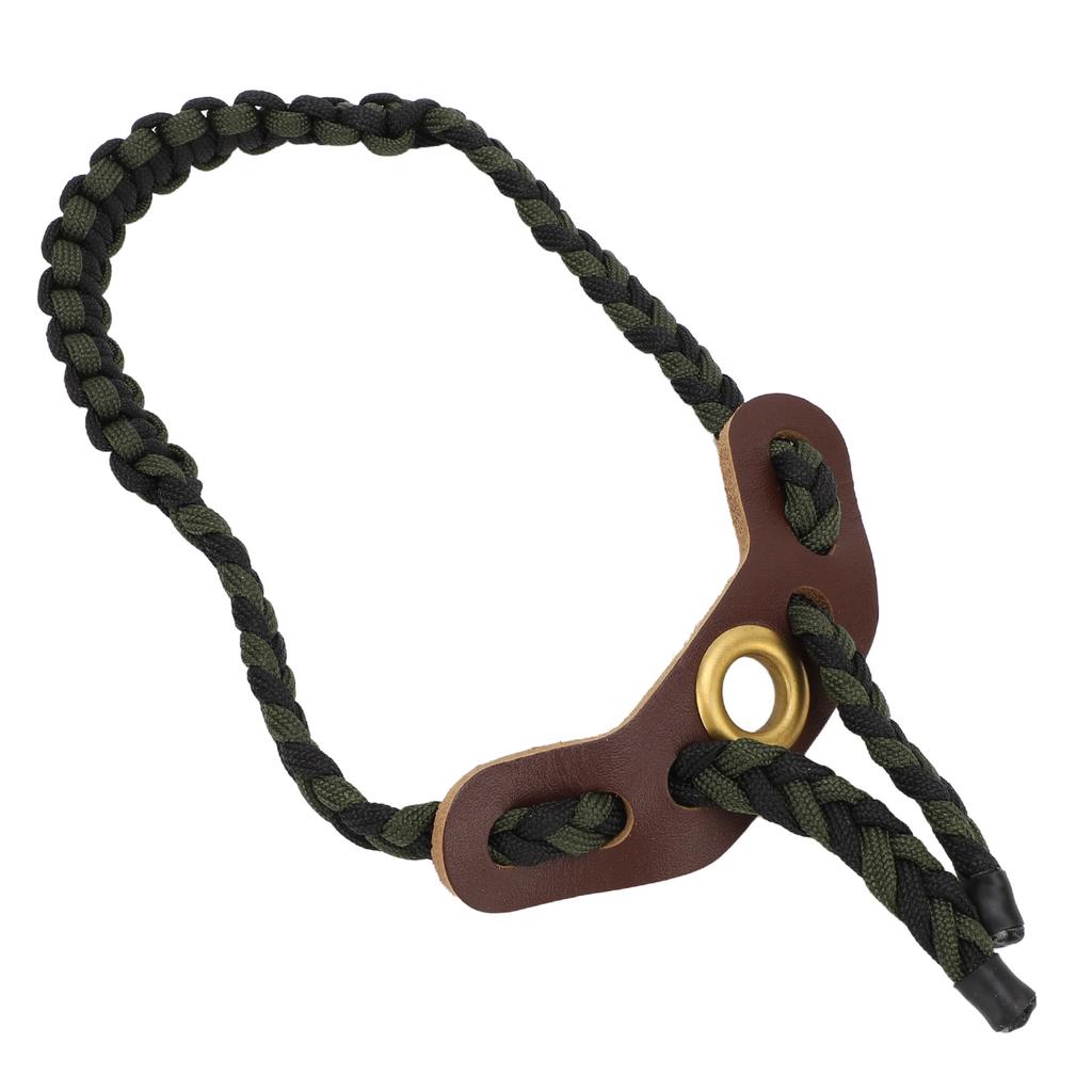 Bow Wrist Sling Universal Adjustable Protective Portable Woven Archery Wrist Strap for Competition