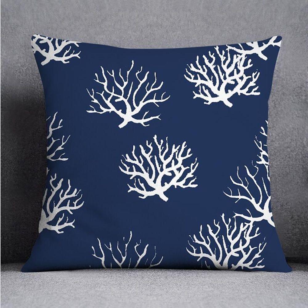 Gufu Geometrischer Kissenbezug Sofa Wohnzimmer Kissenbezug Büro Lendenkissen Nachttisch Quadratischer Kissenbezug Abnehmbar und Waschbar