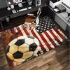 Baseball Passion And Heritage Office Rug Chair Mat, Game Carpet, Suitable for Front Door, Bedroom, Living Room, Desk, Holiday Gift
