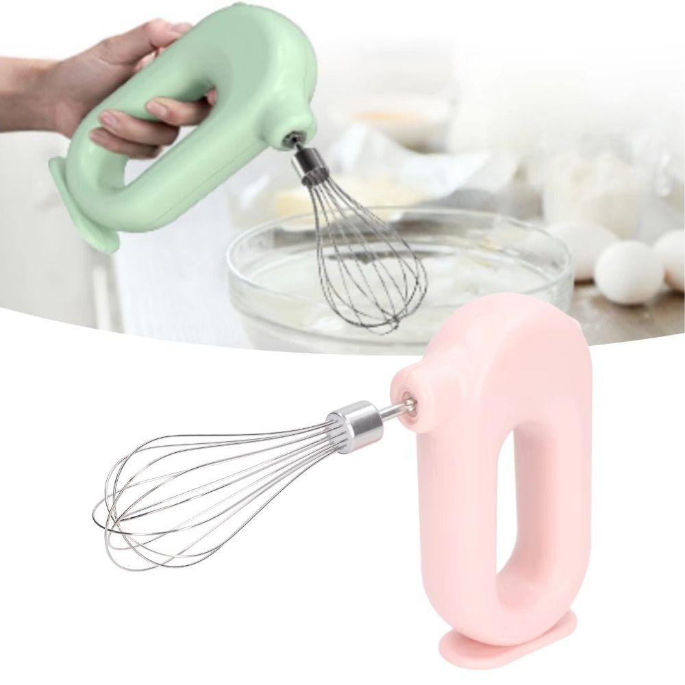 Portable Electric Hand Mixer Handheld Mini Egg Beater Electric Cordless Mixer  Kitchen Gadget
