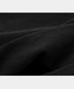 LETTERCOMO Heavy Cotton Garment Piping Wide Sweatpants Black