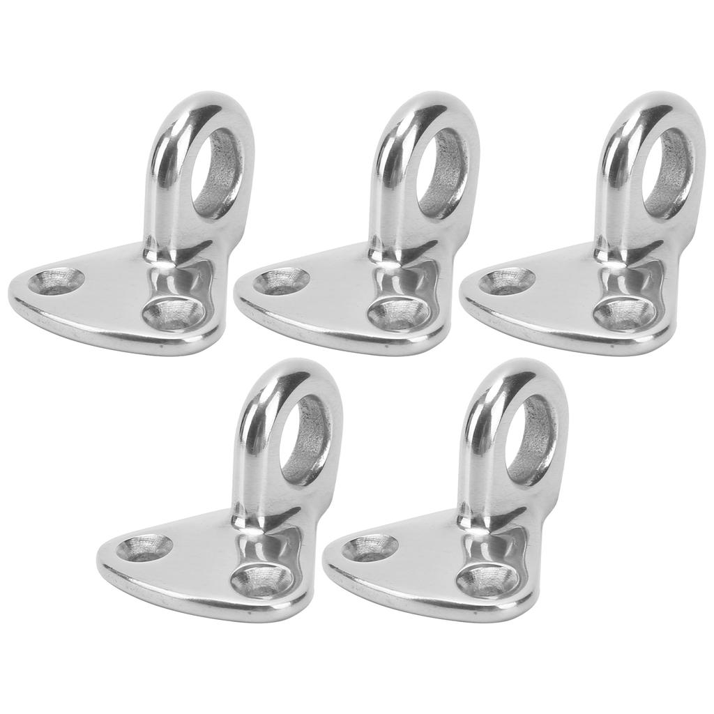 5 Stück 316 Edelstahl Spiegelpoliert Schwerlastmantelhaken Hardware-Zubehör