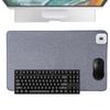 Keyboard Mouse Heated Desk Pad Waterproof Overheat Protection Mat For Computer Office Typing Game Homework Korean Plug