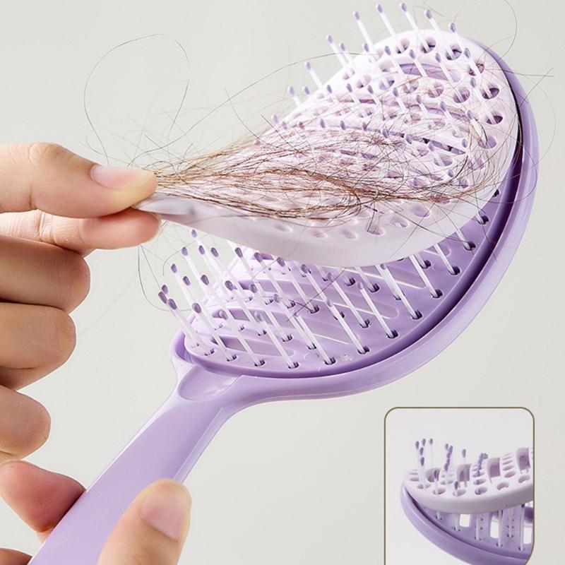 Convenient Detangling Comb Scalp Massage Soft Bristles Brush Hair Styling Tool Haridressing Comb For Flaky Scalp Care