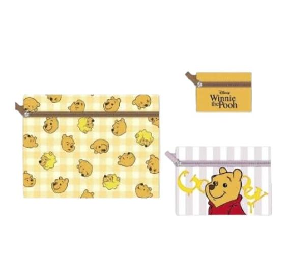 

Marimo Craft Winnie the Pooh Funny Face Series Triple W270 x H210mm W190 x H140mm W110 x Pouch, Pastel, [L] / [M] / [S] H80mm, MCPH-234