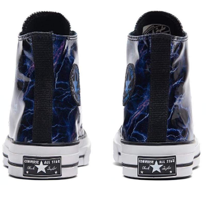 Converse Chuck Taylor All Star 1970s Non-Slip Abrasion Breathable High-Top Board Shoes Unisex Blue