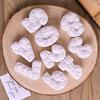 Rose Nummer 0-8 Silikon Kerzenform DIY Schokolade Fondant Kuchen Backformen Seife Gips Harz Handwerk Geburtstagsparty Ornament