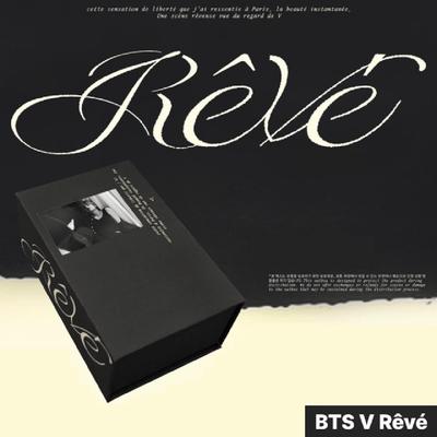 BTS V Rêvé Reve Postcard + Magnetic + Label Keyring