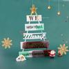 DIY Crystal Epoxy Mold Christmas Tree Listing Decoration Christmas Material Ornaments Christmas Silicone Mold