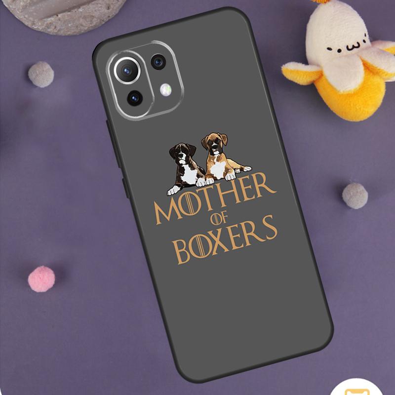 Boxer Dog Case For Xiaomi 15 Ultra 14 13T 14T 15T 17 Pro Max POCO F8 Ultra F5 F6 F7 X5 X6 X7 Pro Cover