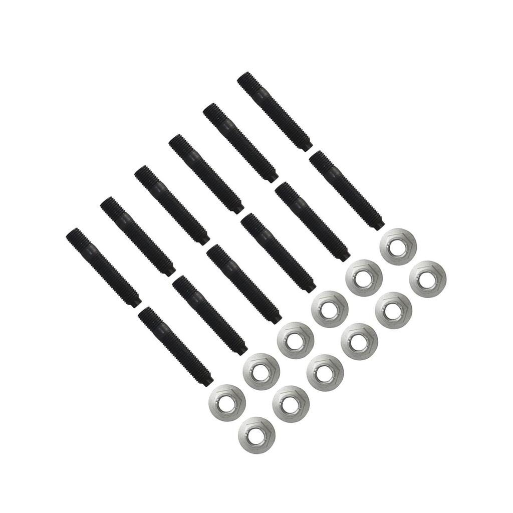 Exhaust Manifold Bolts and Nuts Spare 1 Set Premium Attachments Replace for Toyota 70 75 80 100 Series 1Hz 1hdt Automotive