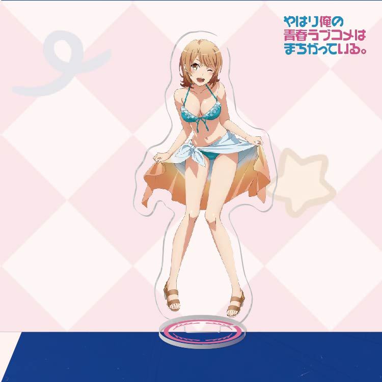 Anime My Youth Romantic Comedy Is Wrong Acrylic Stand Action Figure Toy PVC Desktop Stand Model Toys Gift