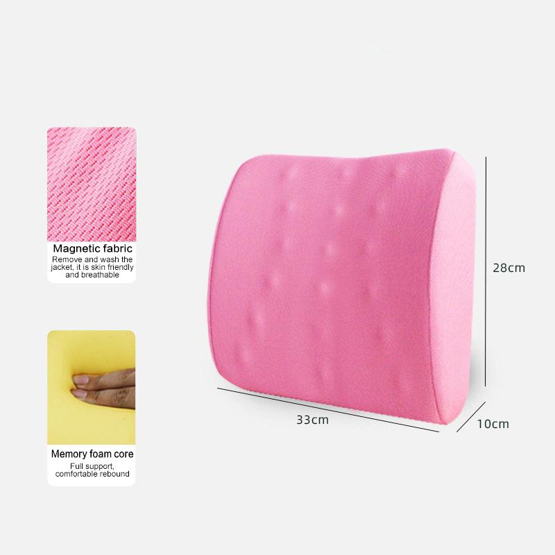 Memory Foam Lumbar Support Cushion For Chair Car Seat Office Home Ergonomically Designed Relieve Back Discomfort