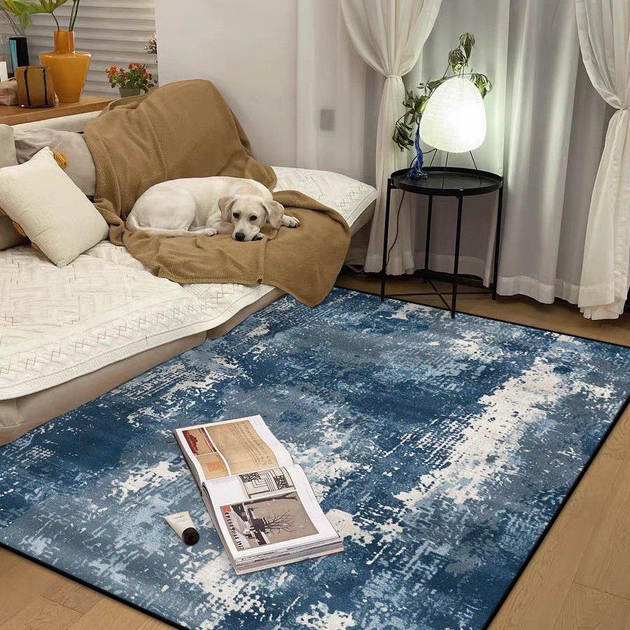 Abstract Simple Style Big Size Carpet Living Room Easy Cleaning Antiskid Room Decor Lounge Rug Soft Washable Coffee Tables Mat