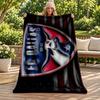 FC Dallas Decke Flanelldecke Weiche Gemütliche Plüschdecke für Sofa Bett Leichte Heimdekoration Geschenke für Weihnachten verschiedene Feiertage