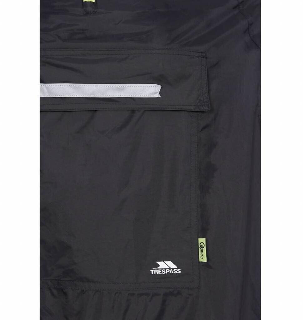 Куртка Trespass Qikpac Poncho schwarz