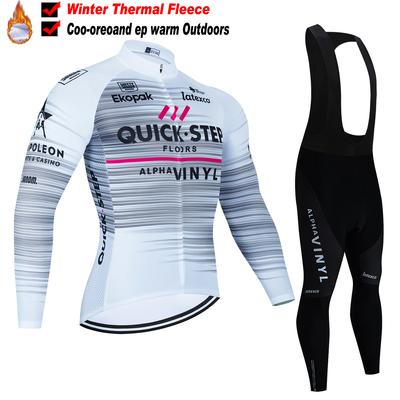 Conjunto de Ropa de Ciclismo para Hombre 2025 Maillot de Bicicleta de Montaña Ropa de Invierno Térmica de Forro Polar Ropa Deportiva Maillot de Ciclismo