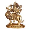 Ashtadhatu Brass Shri Maa Durga Idol, Sherawali Mata, Home Decor - 6 Inch