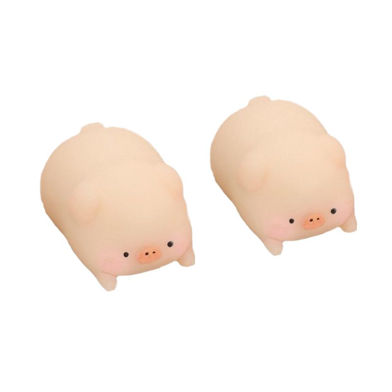 Süßes kleines rosa Schwein zum Quetschen Rosa Ferkel Stressabbau- und Entlastungsspielzeug Kawaii Haustier Fidget Spielzeug Geschenke für Freunde