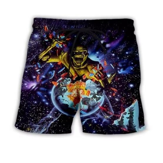 Retro Vintage Skull Skeleton Ghost Horror Gothic Boxing Muay Thai Kickboxing Shorts 3D Print Training Unisex Men Women Fitness Gym Sport Workout